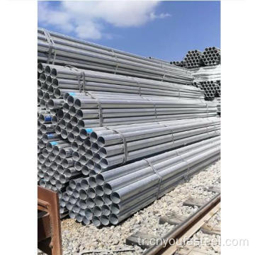 0,6 ila 16 mm ile sıcak daldırma galvanizli çelik borular